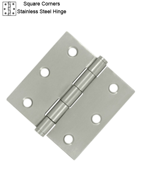 3 Inch Satin Stainless Steel Hinge